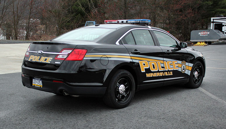 Policía de Minersville, Pensilvania. 