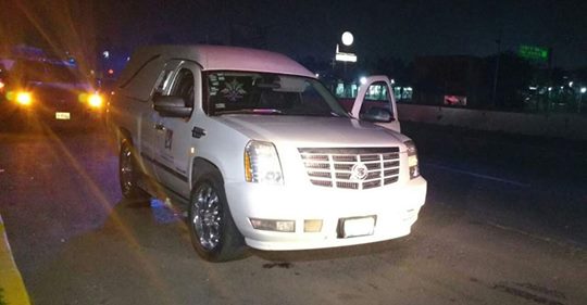 La carroza fue recuperada minutos después de haber sido robada, en la colonia Camichines y se logró la detención de un sujeto que conducía la unidad en mención. Foto: Comisaría de la Policía Preventiva Municipal de San Pedro Tlaquepaque