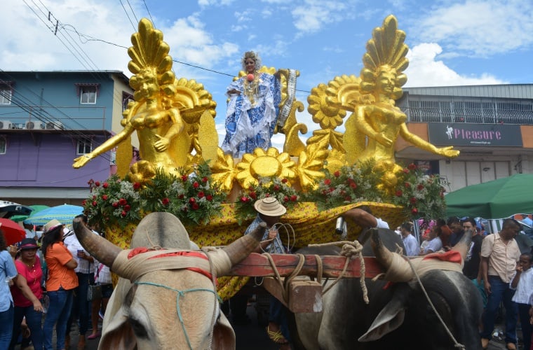 Las delegaciones participarán del concurso de carretas “Ceferino Espino”, y de tamboritos y de cantalantes “Edilma González”. Eric A. Montenegro