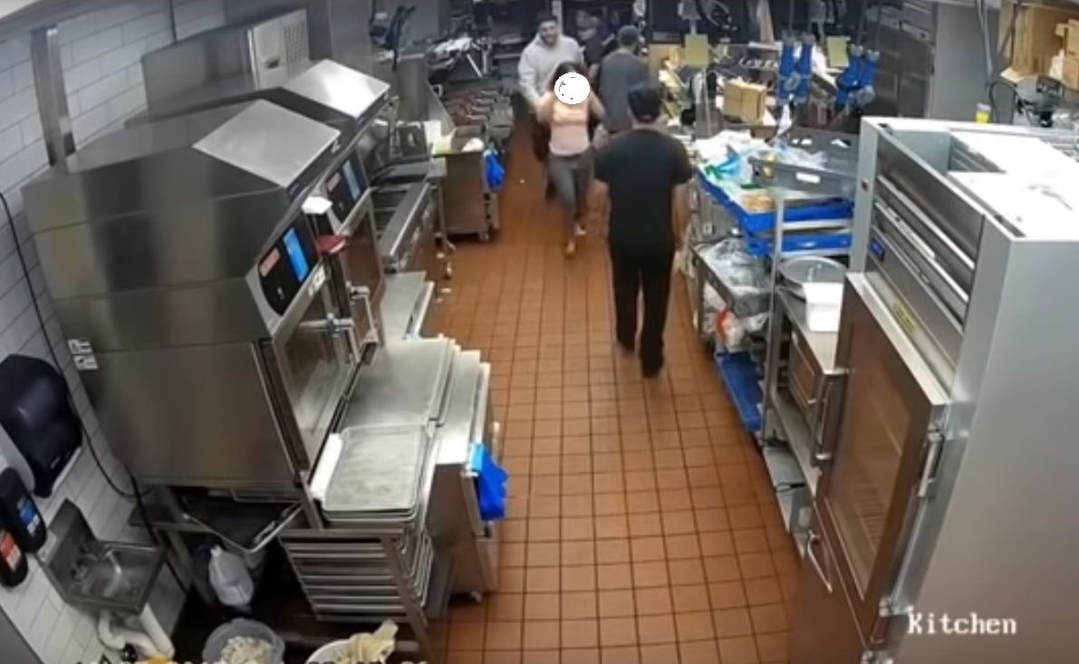 Captura de video Santa Ana Police Department.