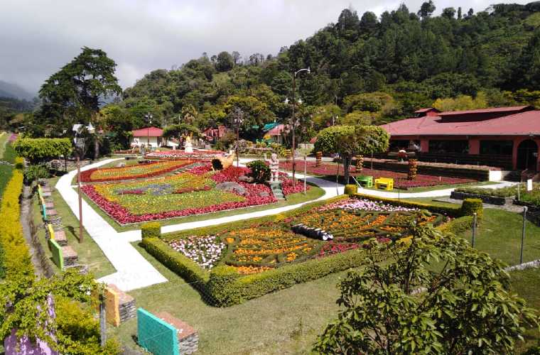 La Feria de las Flores y del Café se realiza todos los años en el mes de enero y siempre llena las expectativas de los visitantes.  Foto: José Vásquez