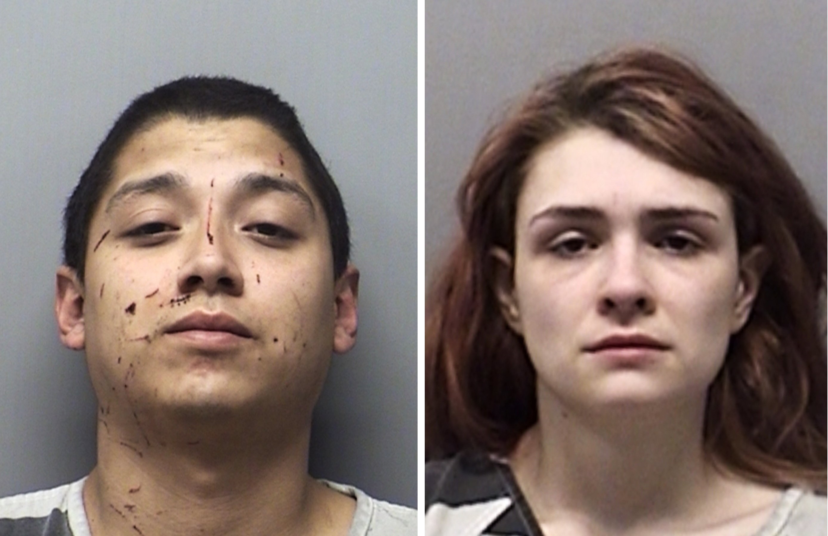 En la imagen Andrew Joseph Fabila y Paige Isabow Harkings, ambos de 24 años.  AP