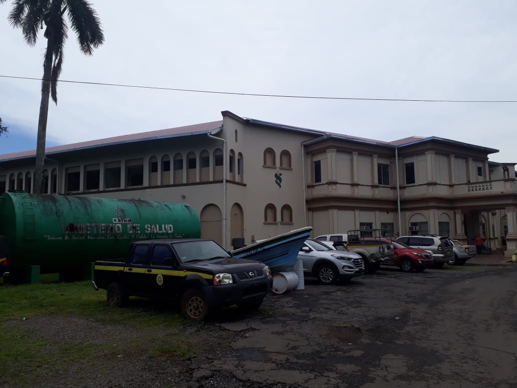 Instalaciones del Ministerio de Salud en  Chiriquí. Foto: José Vásquez