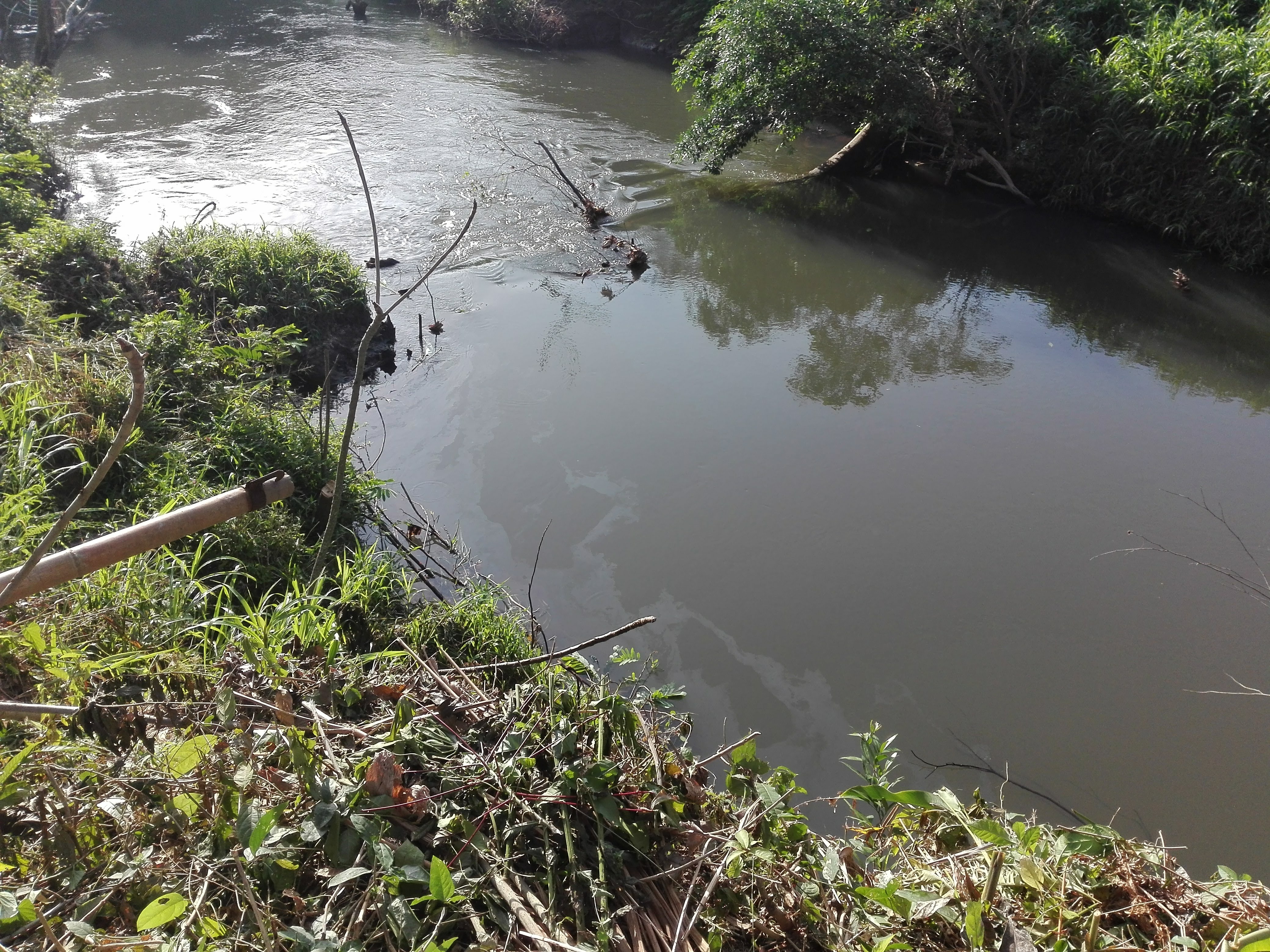Río Trapachito en La Chorrera. Foto/ Eric Montenegro