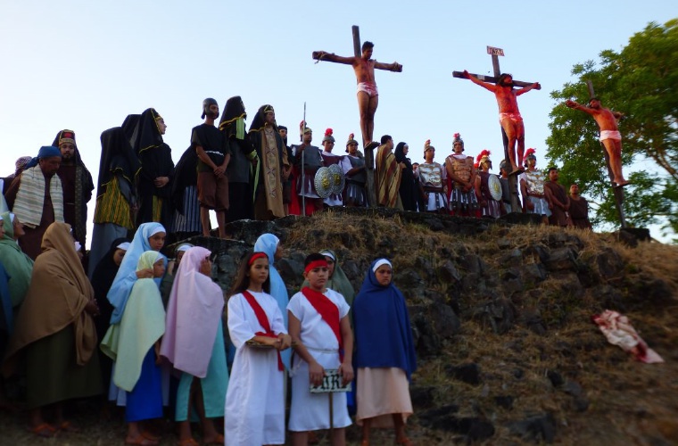 Se espera que unas 25 mil personas asistan a la Semana Santa en vivo en Pesé. Foto: Thays Domínguez