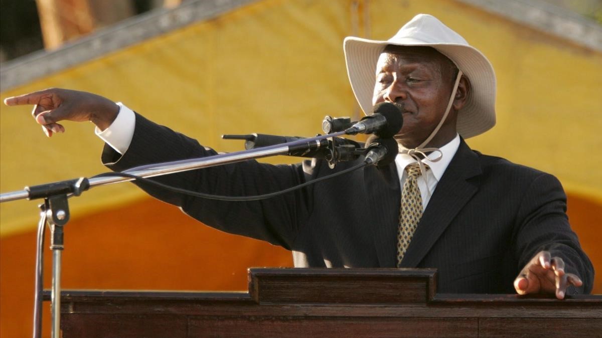 En la imagen el presidente de Uganda, Yoweri Museveni. Foto: EFE Archivo