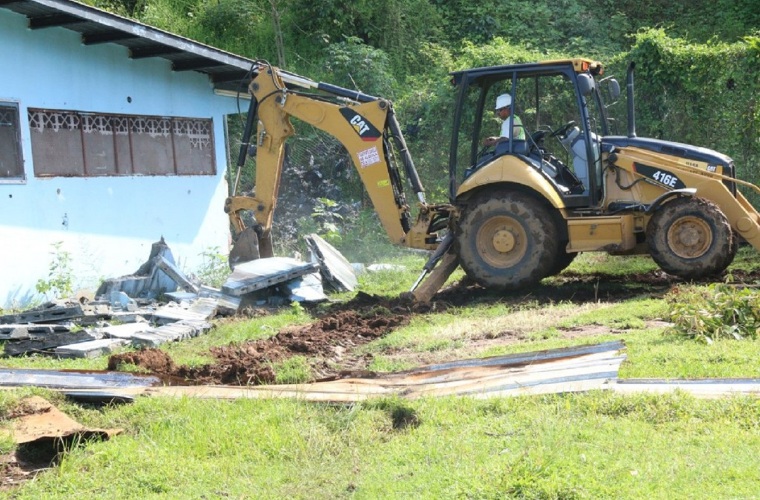 Con los dineros desviados se pretende terminar la construcción del nuevo Centro de Cumplimiento para menores Basilio Lakas. Diómedes Sánchez S.