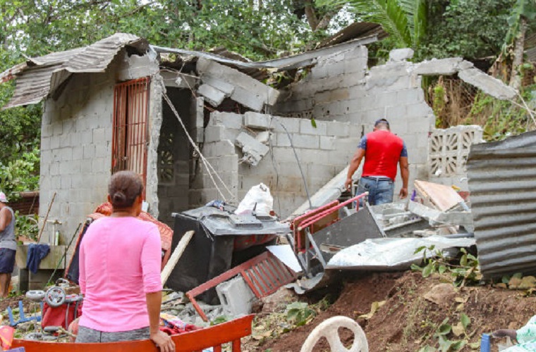 Viviendas fueron dañadas severamente en Palo Deferente y La Alameda del distrito de Arraiján, familias necesitan apoyo. Eric A. Montenegro