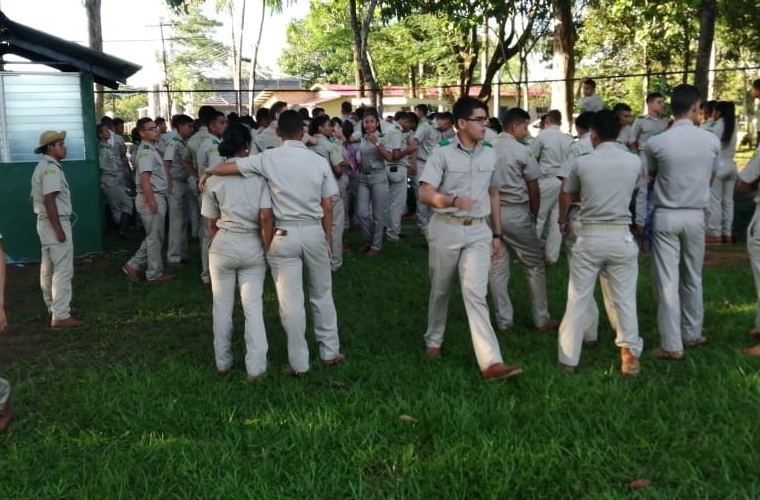 Estudiantes impidieron el acceso al plantel y esperan que sus demandas sean tomadas en cuenta por las autoridades.  Thays Domínguez