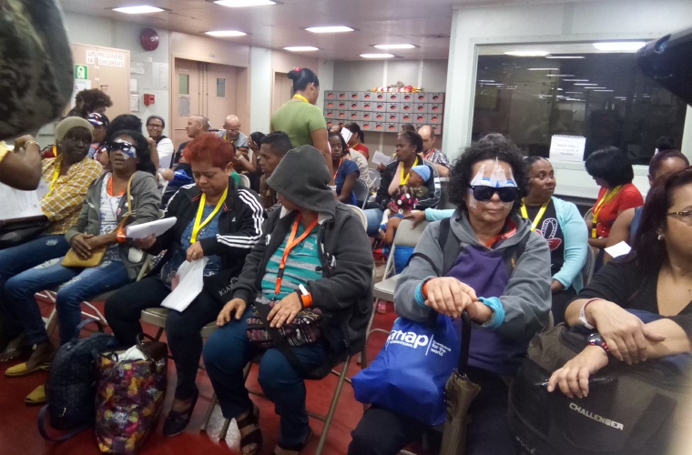 Las personas operadas quedaron satisfechas con la atención brindada. Foto/Diómedes Sánchez