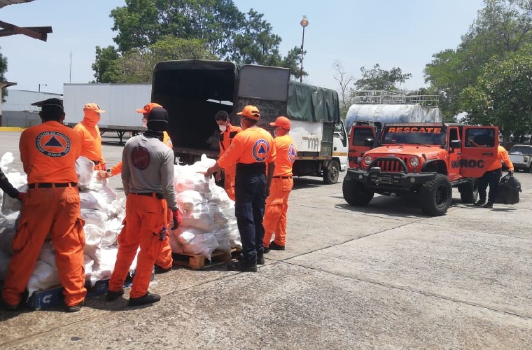 El centro de acopio de las bolsas del programa Panamá Solidario se mantiene en la sede del IMA, en San Pablo Nuevo. José Vásquez