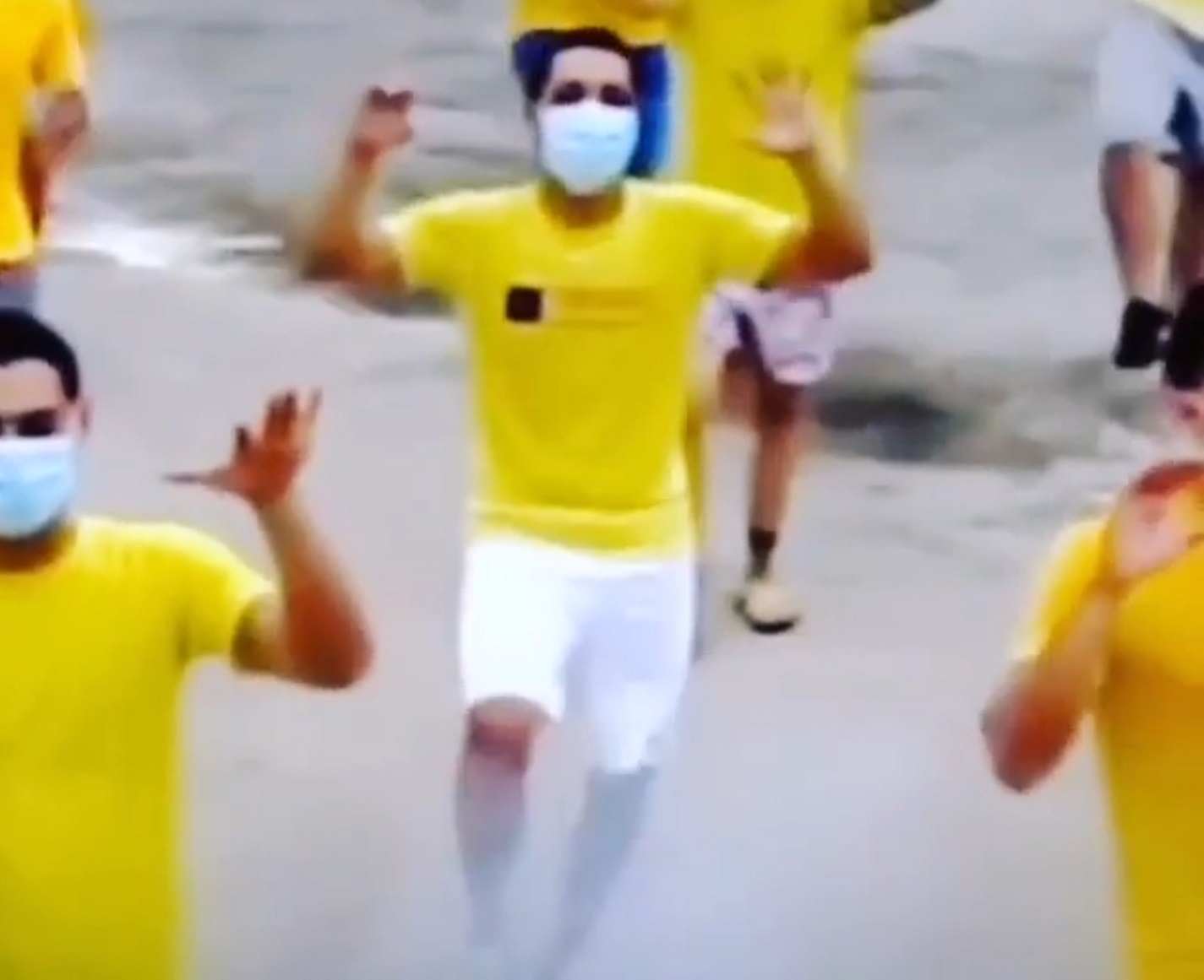 "Jerusalema" es una coreografía que se ha hecho viral a nivel mundial y los internos de la Cárcel de David también tiraron su piquete.