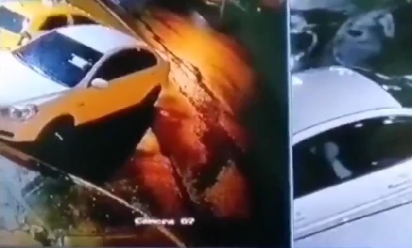 Delincuentes no respetan nada ni a nadie.