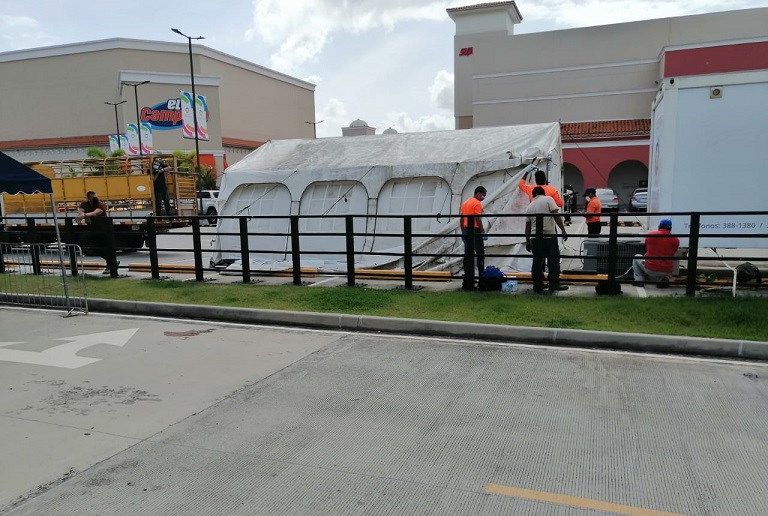 Allí se realizarán pruebas de hisopados a personas asintomáticas y sintomáticas.