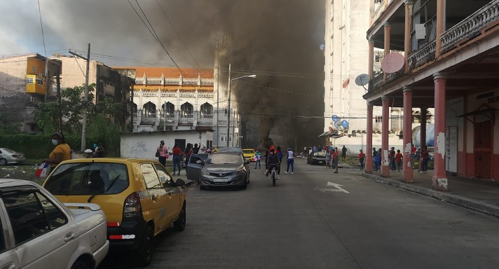 Por el momento más de 10 personas han sido  aprehendidas por participar en estos cierres de calles en la provincia de Colón.