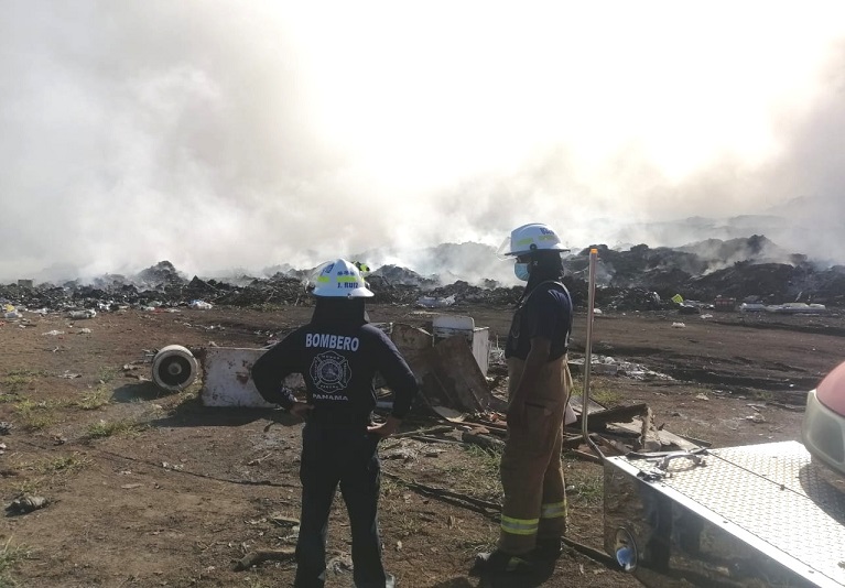 Los vertederos de los distritos como Chitré, Pesé, Los Santos, Las Tablas y Guararé han sufrido incendios sobre todo en la temporada seca.