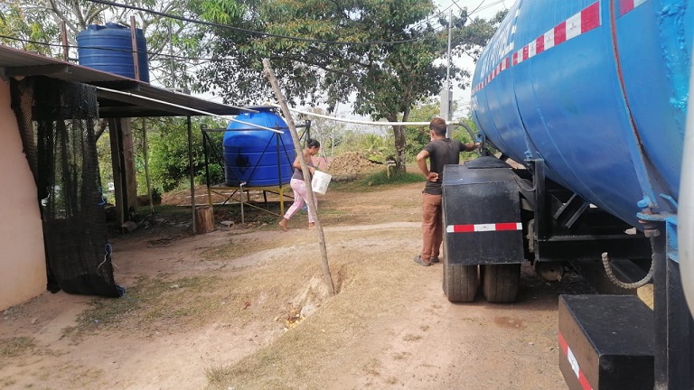 En estos momentos, la Dirección Regional de Arraiján cuenta con una flota de carros cisternas completa y disponible para el reparto.