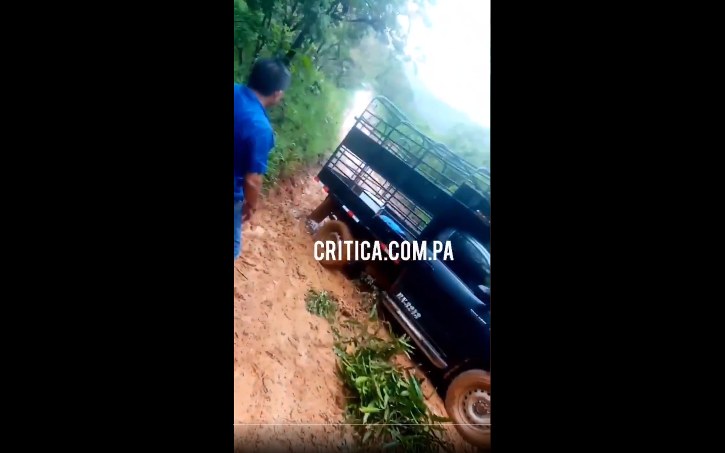 Los caminos de tierra se encuentran en muy mal estado.