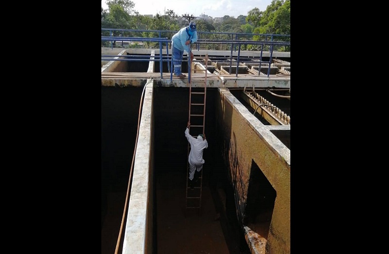 Los niveles de sedimentación en el río Caimito, preocupan cada vez más al Idaan.
