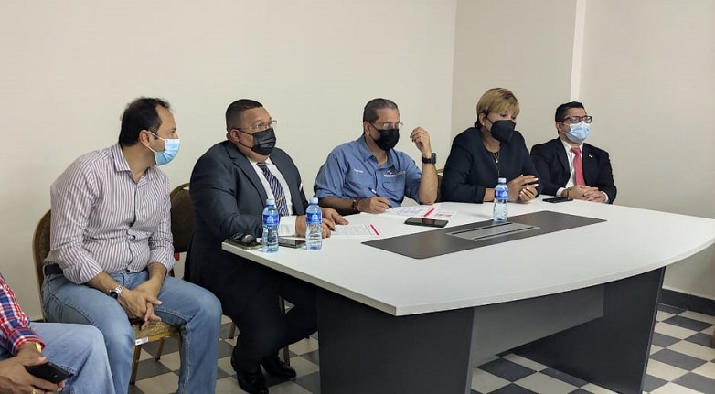 Reunión de ediles del distrito de Colón.