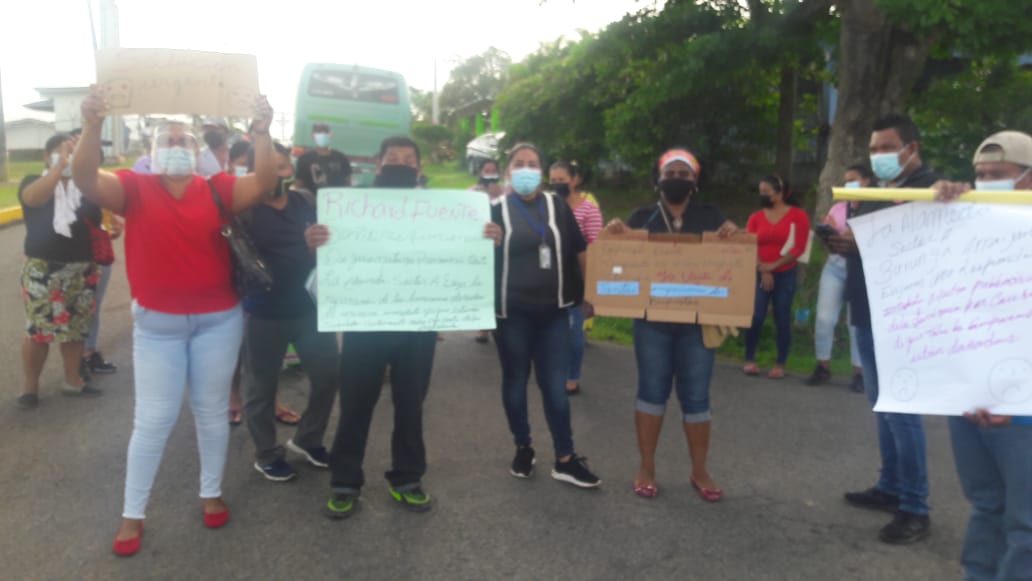 Protestan ante falta de energía eléctrica 