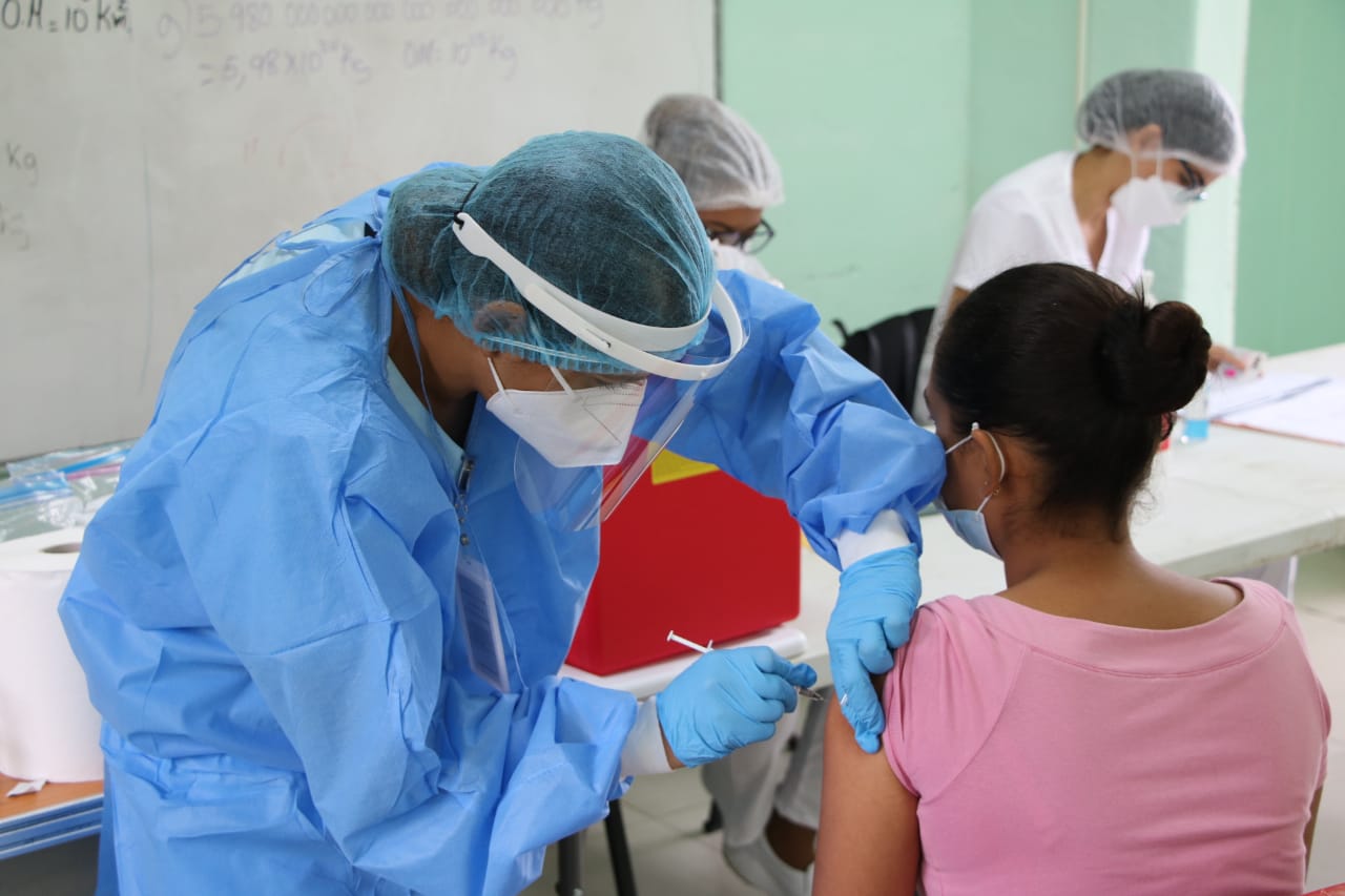 Con esta vacunación un alto porcentaje de la población quedará inmunizada contra el Covid-19.