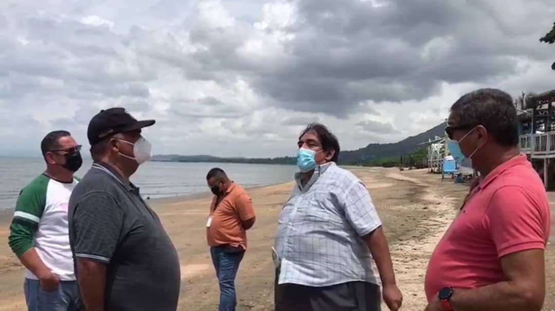 El alcalde de Arraiján, Rolly Rodríguez, se reunió con los propietarios de restaurantes de Veracruz