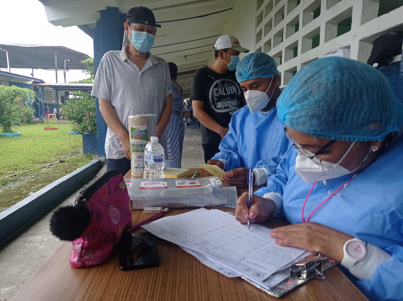 Vacunacion en Chiriquí.