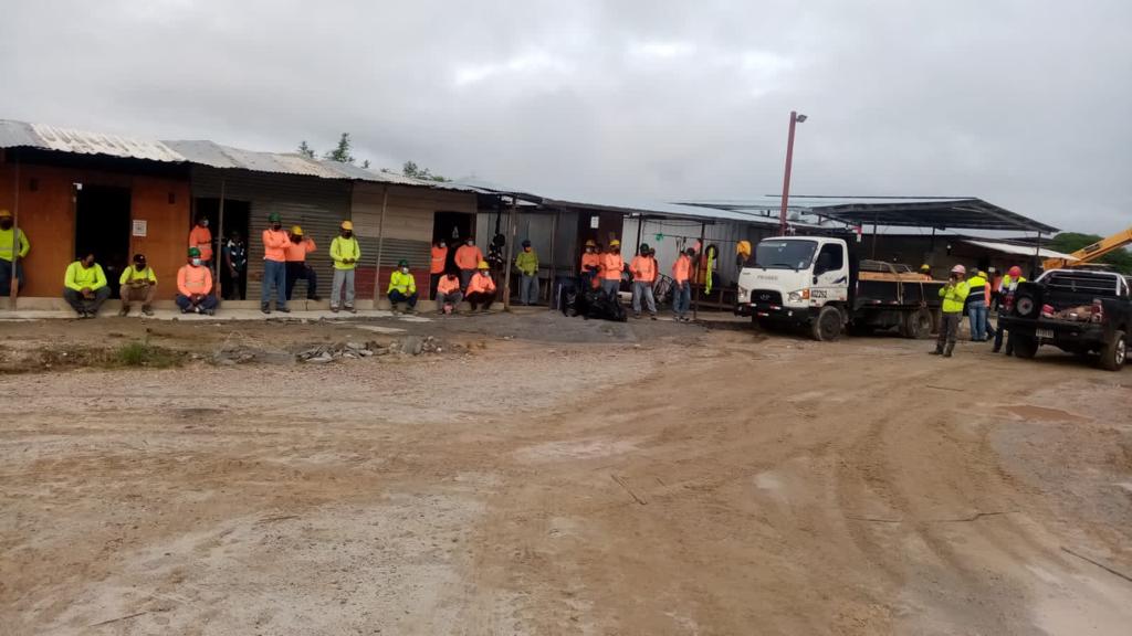 Los trabajos se reactivaron a finales del 2020