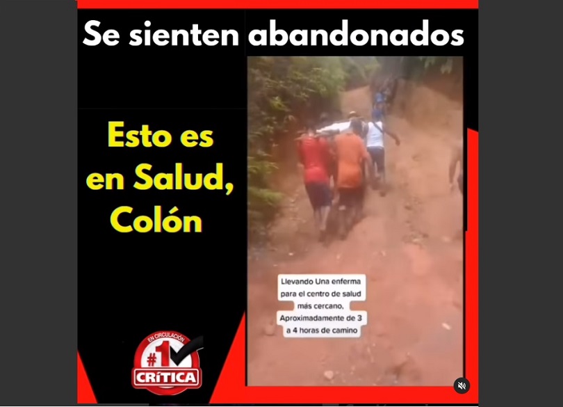 Los caminos de tierra se encuentran en muy mal estado.