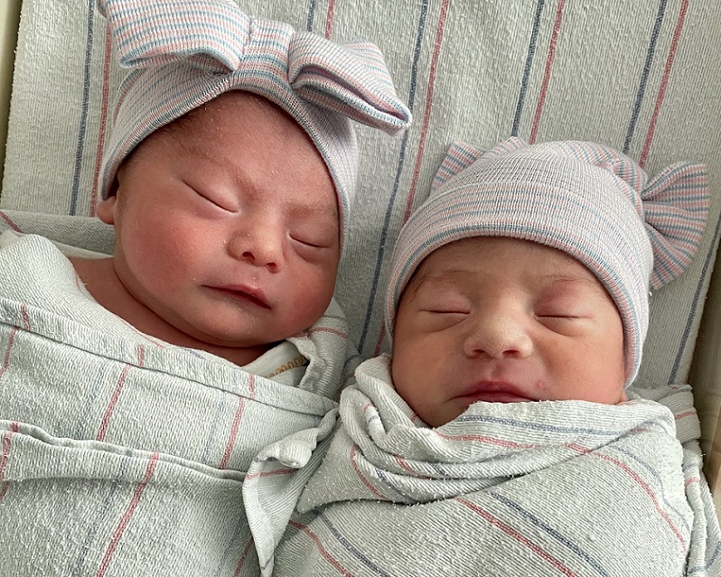 Centro Médico Natividad, ubicado en Salinas, California, en Estados Unidos divulgó una foto de los pequeños.