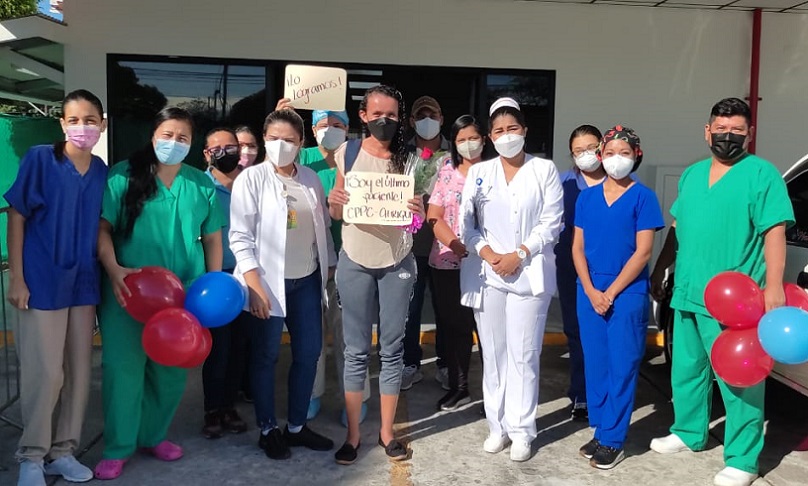 “Jaylin Gisela Vega, era la última paciente que se mantenía bajo observación en el Centro Provisional para Pacientes Covid-19.