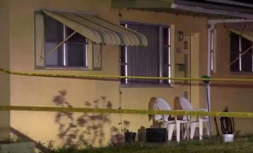 Ya esposada, la mujer se despidió de sus vecinos y les pidió disculpas por las molestias causadas.