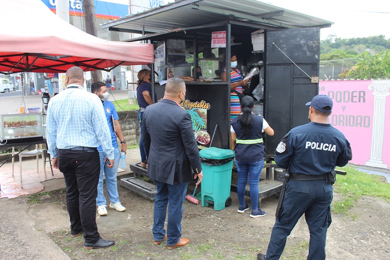 Operativo conjunto entre el Minsa, Migración y Jueces de Paz de La Chorrera.