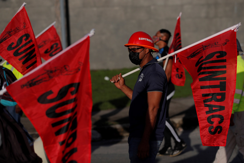 El sindicalista llamó al pueblo panameño a mantenerse firmes en la lucha.