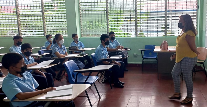 No todos los estudiantes volvieron a clases.