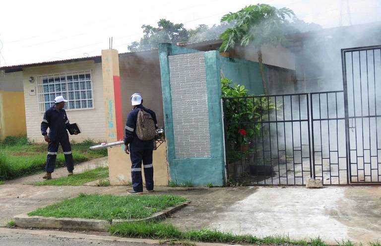 El distrito de Arraiján acumula 290 casos de dengue.