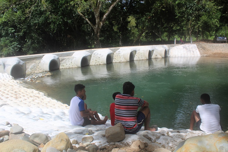 Vado construido en Capira, en el corregimiento de El Cacao, para beneficiar a la comunidad Ciri Grande.