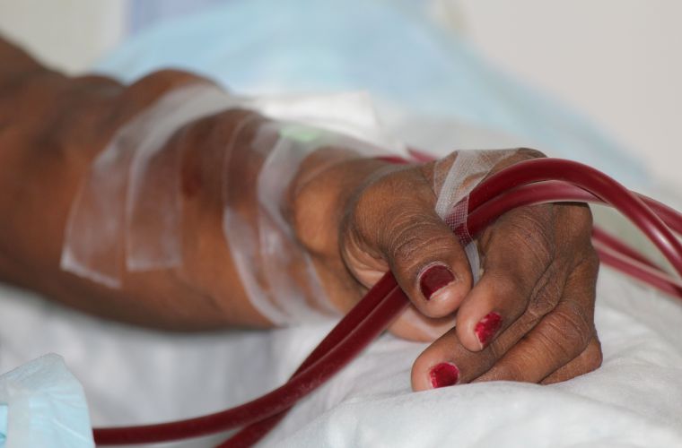 En la sala de hemodiálisis del hospital Rafael Hernández se atienden unos 200 pacientes. FOTO/JOSÉ VÁSQUEZ