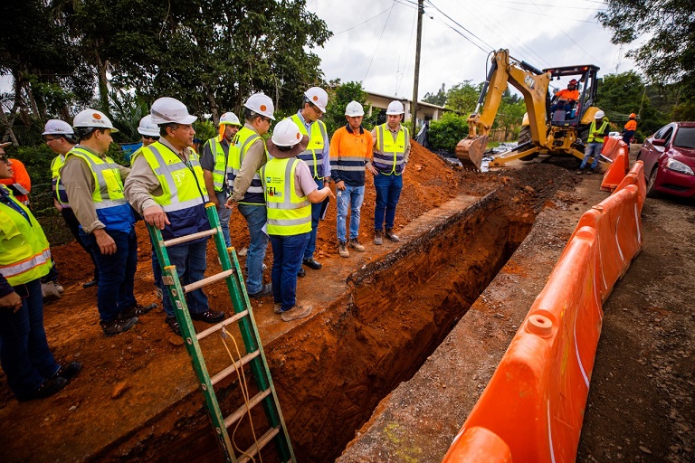 Construcción del Sistema de alcantarillado sanitario en las cuencas de los ríos Cáceres y Perico – Arraiján.