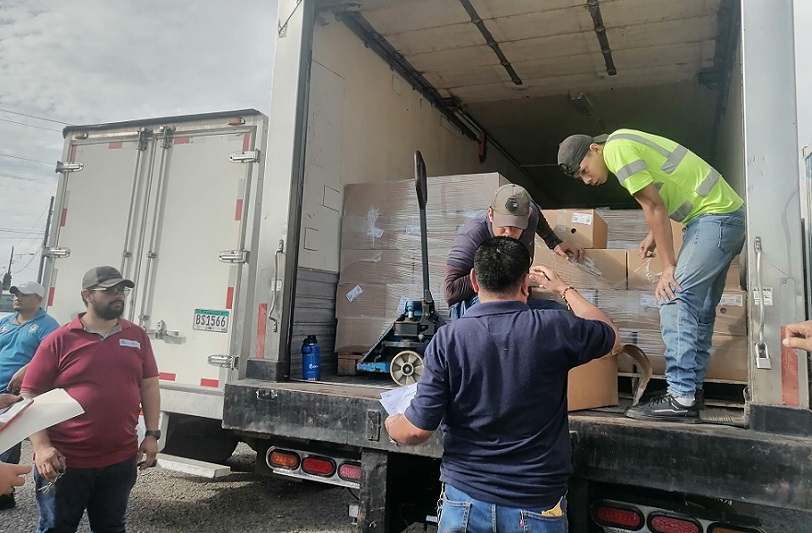 Se recibió un primer grupo de 30 mil piezas y en los próximos días llegará el resto del embarque. 