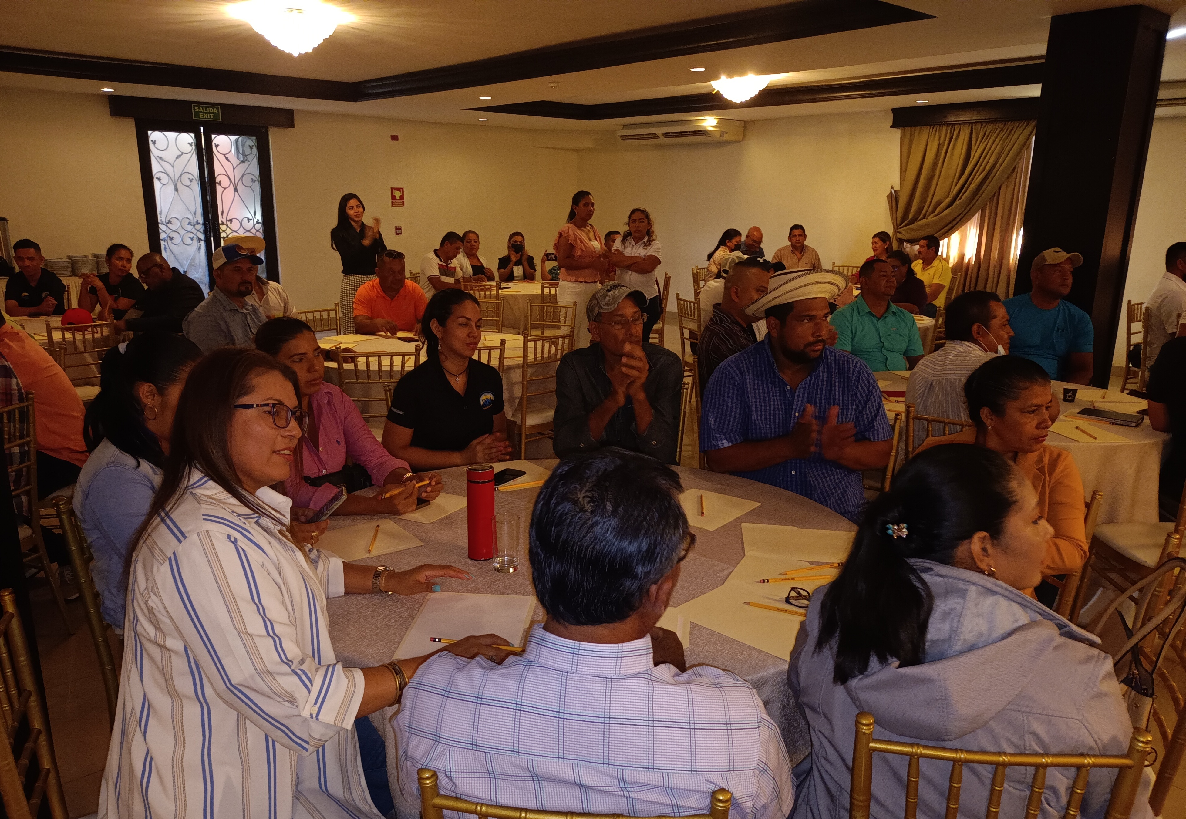 Unos 300 miembros del colectivo fueron capacitados sobre el tema de financiamiento y donaciones.