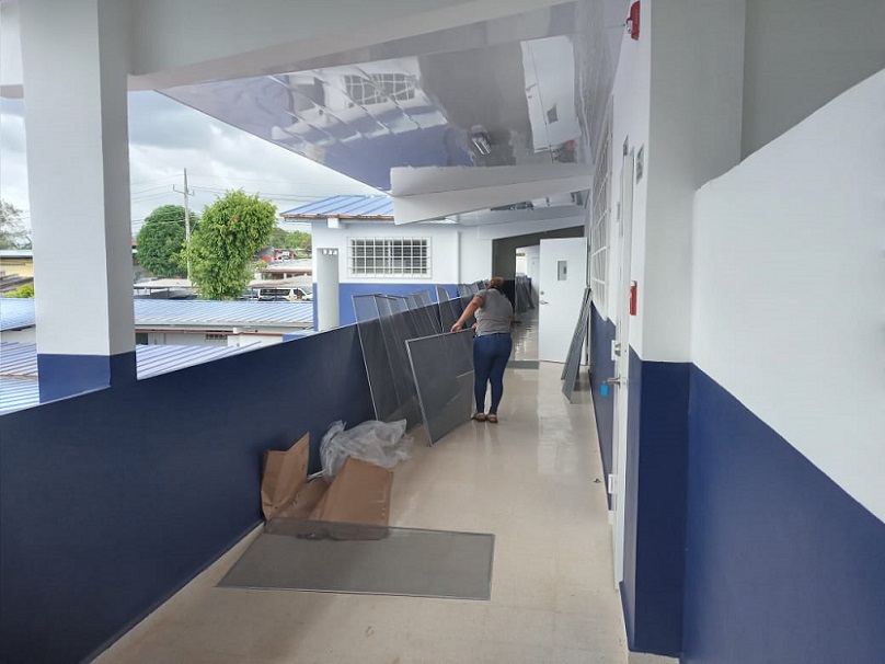 Durante esta semana se procederá al acondicionamiento y equipamiento de aulas.