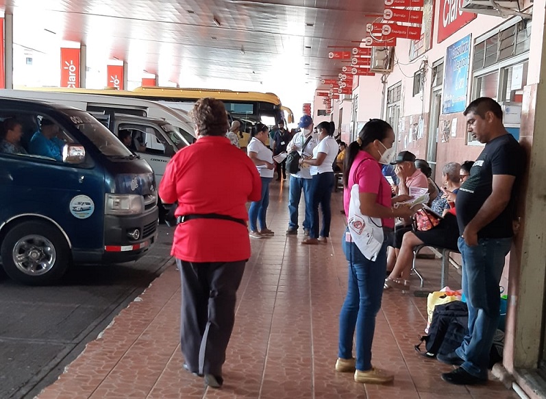 Terminal de transporte de Chitré.