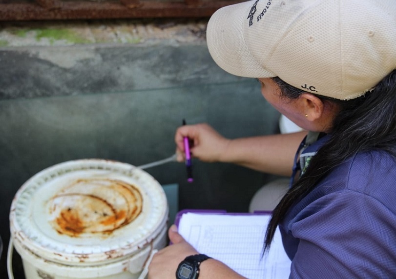 Preocupa el alto índice de casos de dengue, que acumula 55 casos hasta la fecha. 