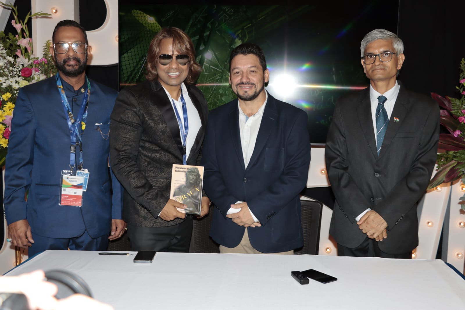 El empresario y cineasta Prabhakar Sharan está en Panamá donde anunció su segunda película en el país. Video/ Foto: Víctor Arosemena 