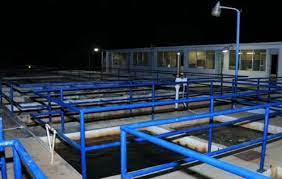 Trabajos de mantenimiento preventivo en la planta potabilizadora Jaime Díaz Quintero.