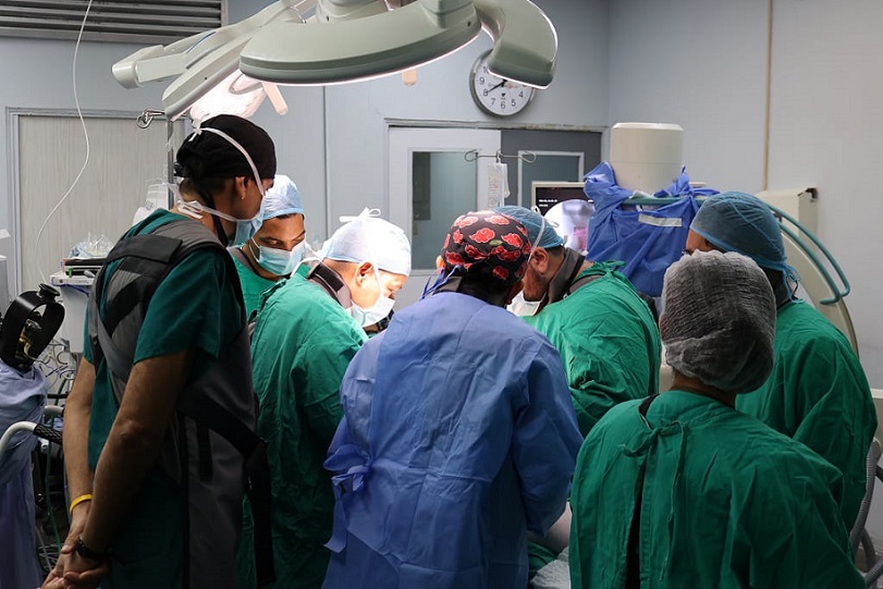 Los médicos del servicio de ortopedia y traumatología operaron a 116 pacientes en enero, 87 en febrero y 104 en marzo.