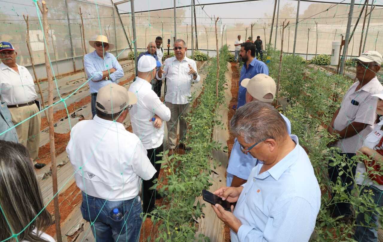 Recorrido en uno de los proyectos.