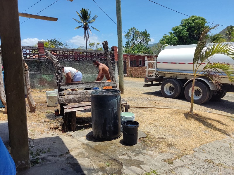 Una solución a corto plazo ha sido enviar carros cisternas desde la potabilizadora de El Trapichito en La Chorrera hacia los poblados de Gorgona, Coronado y Punta Barco.
